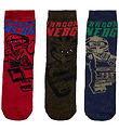 LEGO® Wear Ninjago Socken - 3er-Pack - Blau - Grün - Rot