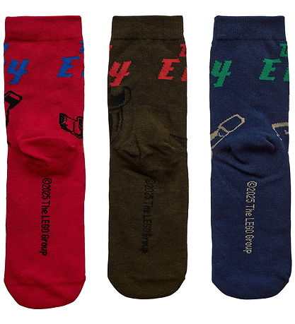 LEGO® Wear Ninjago Socks - 3-Pack - Blue - Green - Red