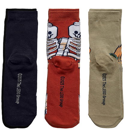 LEGO® Wear Socks - 3-Pack - LwAgan - Black