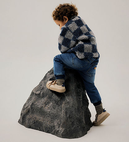Name It Flecce jacket - Teddy - NmmOrlando - Insignia Blue