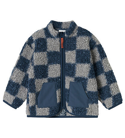 Name It Flecce jacket - Teddy - NmmOrlando - Insignia Blue