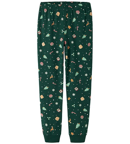 Name It Pyjama Set - 2 Parts - NknVismas - Botanical Garden/Xmas