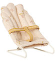 Maileg Miniature Reclining Chair - My - Off White w. Flowers