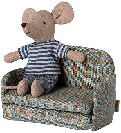 Maileg Miniature Sofa - Mouse - Green