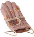 Maileg Miniature Reclining Chair - My - Pink w. Flowers