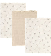 Pippi Muslin Cloths - Noos - 3-Pack - 65x65 cm - Rainy Day