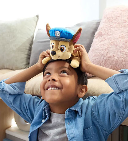 Paw Patrol Soft Toy - 20 cm - Gund & Collar - Chase