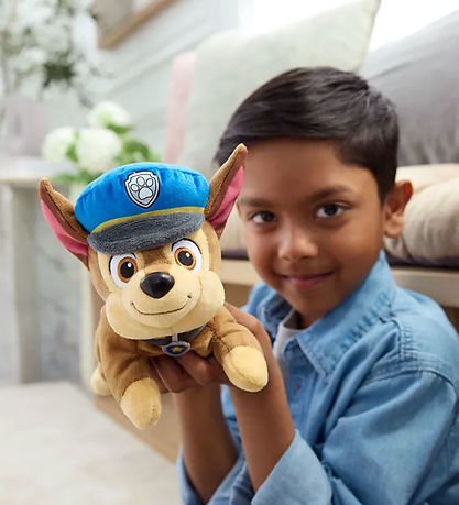 Paw Patrol Soft Toy - 20 cm - Gund & Collar - Chase