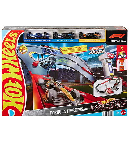 Circuit de Voitures Hot Wheels - Circuit de course F-1 Sprint