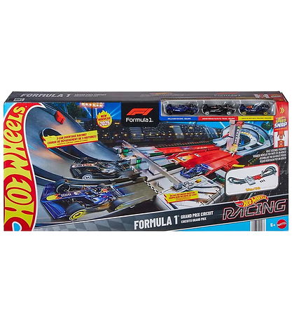 Hot Wheels Car Track - F-1 Racing Grand Prix Trackset