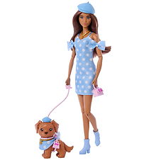Barbie Doll - Twinning Looks Brunette Polka Dots