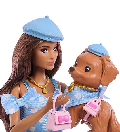Barbie Doll - Twinning Looks Brunette Polka Dots