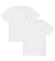 Les Deux T-shirt - 2-Pack - Nørregaard - White