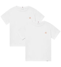 Les Deux T-shirt - 2-Pack - Nørregaard - White
