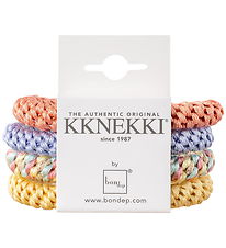Kknekki Elastics - 4-Pack - Purple/Orange/Yellow