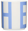 Design Letters Cup - XL Vintage ABC - Hero - Sky Blue