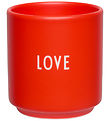 Design Letters Cup - Favourite - Love - Cherry Tomato
