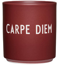 Design Letters Cup - Mini - Carpe Diem - Syrrah Burgundy