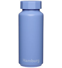 Design Letters Thermo Bottle - 500 mL - Hamburg - Sky Blue