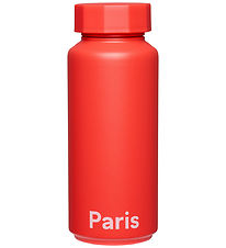 Design Letters Thermo Bottle - 500 mL - Paris - Cherry Tomato