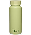Design Letters Thermo Bottle 500 mL - Dad - Nile Green