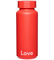 Design Letters Thermo Bottle 500 mL - Love - Cherry Tomato