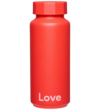 Design Letters Thermo Bottle 500 mL - Love - Cherry Tomato