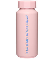 Design Letters Thermo Bottle 500 mL - To Go - Creole Pink