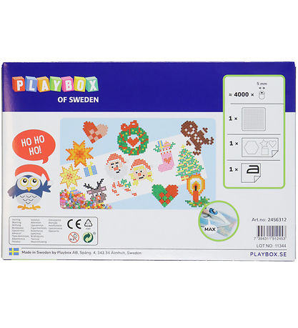 Playbox Bead Set - 4000 pcs - Christmas motifs