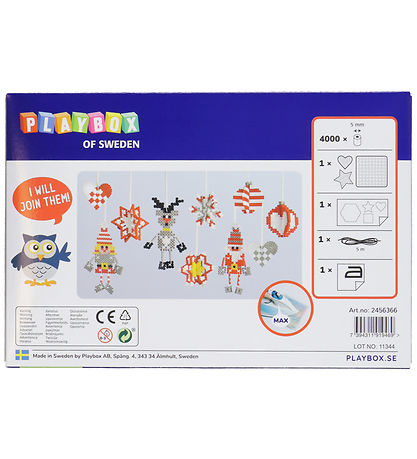 Playbox Bead Set - 4000 pcs - Christmas Decorations