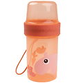 Done by Deer Container - To Go 2-Way Snack - Ozzo - Papaya