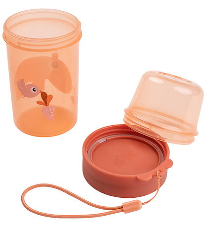 Done by Deer Container - To Go 2-Way Snack - Ozzo - Papaya