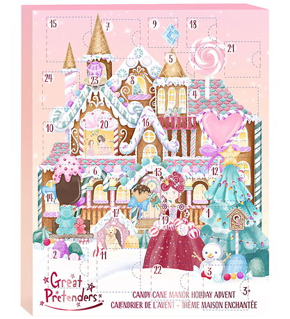 Great Pretenders Advent Calendar - Candy Cane Manor - 24 Gates