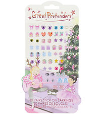 Great Pretenders Earrings - Stick-on - 30 pcs - Holiday