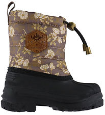 Mikk-Line Winter Boots - Sparrow w. Flowers