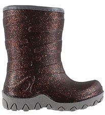 Mikk-Line Thermo Boots - Glitter - French Roast
