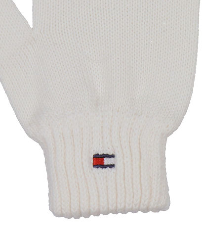TommyHilfiger Gloves - Knitted - Ancient White