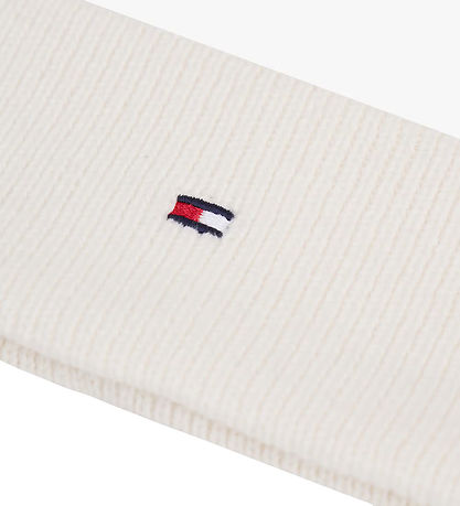 Tommy Hilfiger Headband - Knitted - Ancient White
