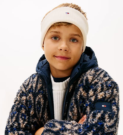 Tommy Hilfiger Headband - Knitted - Ancient White