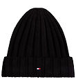 Tommy Hilfiger Beanie - Knitted - Black