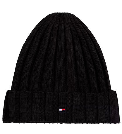 Tommy Hilfiger Beanie - Knitted - Black