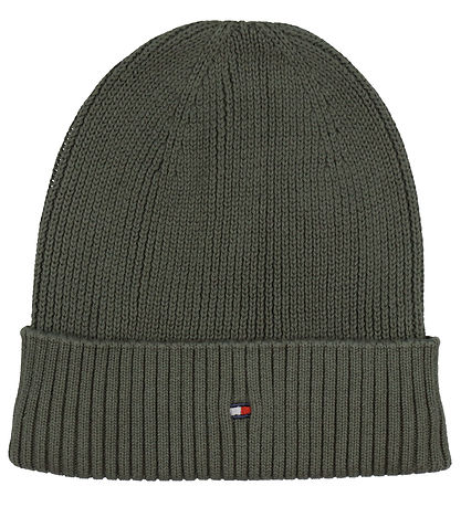 Tommy Hilfiger Beanie - Knitted - Pewter Green