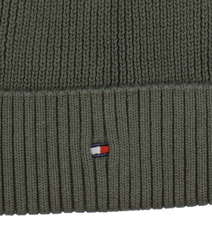 Tommy Hilfiger Beanie - Knitted - Pewter Green