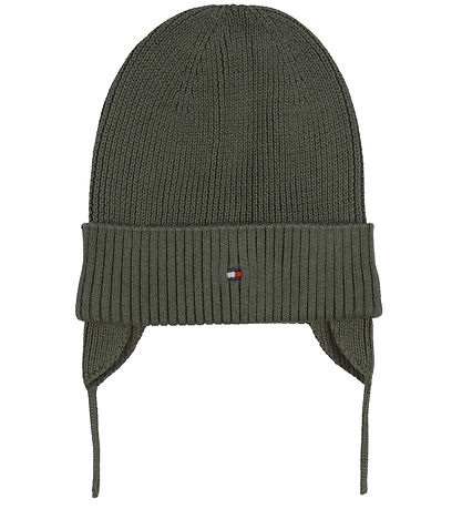 Tommy Hilfiger Beanie - Knitted - Pewter Green