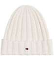 Tommy Hilfiger Beanie Knitted - Ancient White