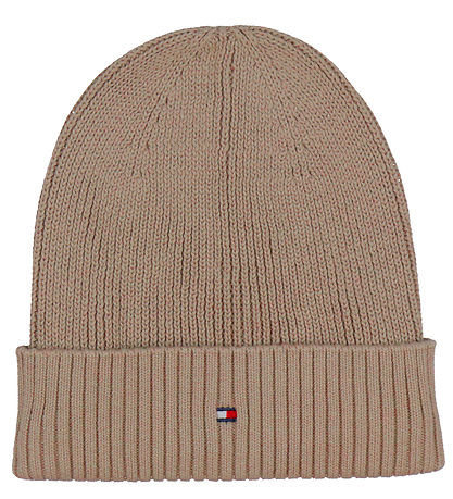 Tommy Hilfiger Beanie - Knitted - Malted Milk Brown
