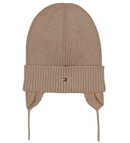 Tommy Hilfiger Beanie - Knitted - Malted Milk Brown