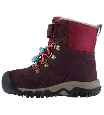 KEEN Vinterkängor - Tex - Kanibou WP - Fig-Rosa Lemonad