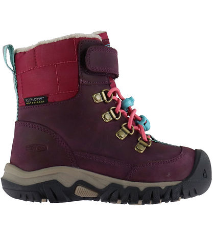KEEN Vinterkängor - Tex - Kanibou WP - Fig-Rosa Lemonad