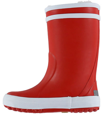 Aigle Rubber Boots w. Lining - Lolly Pop Fur 2 - Rouge